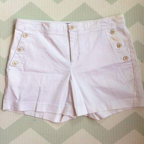Banana Republic Pants - BANANA REPUBLIC | White Shorts